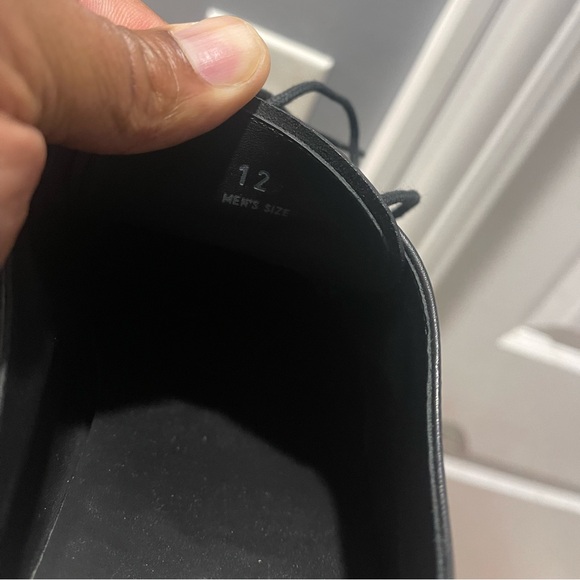 Tod’s Black Dress lace ups shoes Sz 12 - Picture 4 of 13